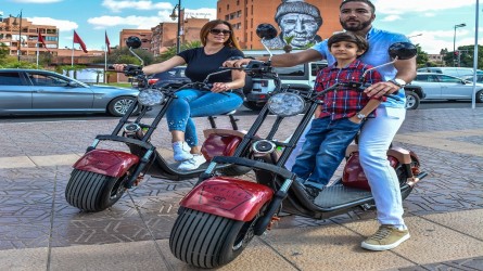 Marrakech en Eco Scooter