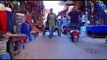 Marrakech en Eco Scooter