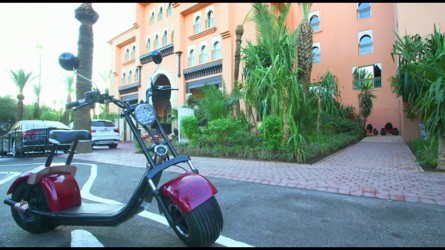 Marrakech en Eco Scooter