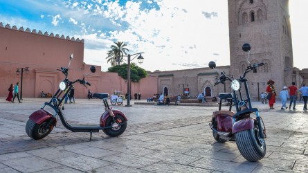 Marrakech en Eco Scooter