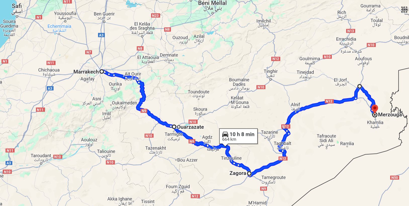 6 Days Zagora & Merzouga Group Tour - Itinerary